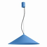 LED Pendelleuchte TRIAC dimmbar Hellblau 3000K Ø50 cm