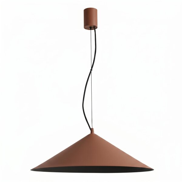 LED Hängelampe TRIAC dimmbar Mokka 3000K Ø50 cm rund