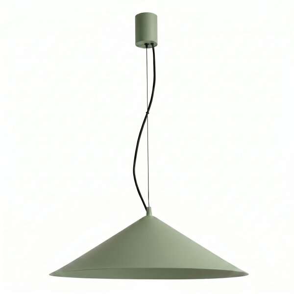 LED Pendelleuchte TRIAC dimmbar Olivgrün 3000K Ø50 cm
