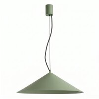 LED H&auml;ngelampe TRIAC dimmbar Olivgr&uuml;n 4000K rund &Oslash;50 cm