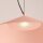 LED Hängelampe TRIAC dimmbar Pfirsich 3000K Ø50 cm