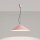 LED Pendelleuchte TRIAC dimmbar Pink Stahl 3000K Ø50 cm