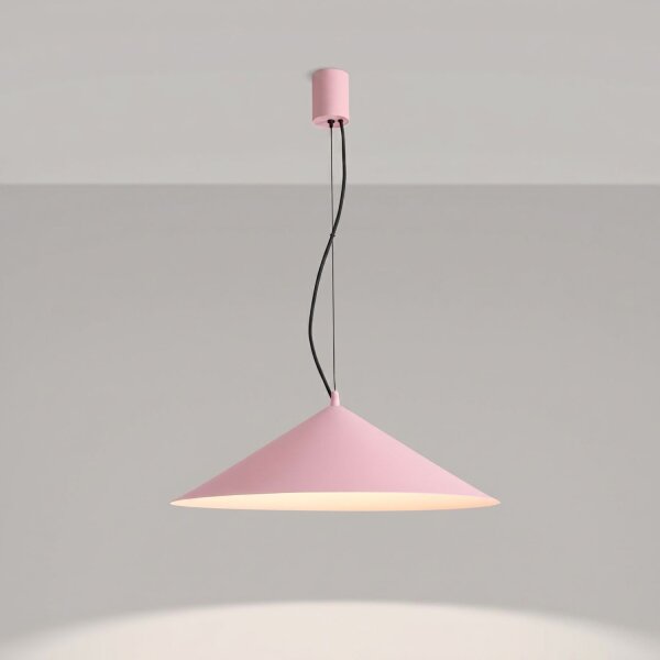 LED Hängelampe TRIAC dimmbar Pink 4000K Ø50 cm rund