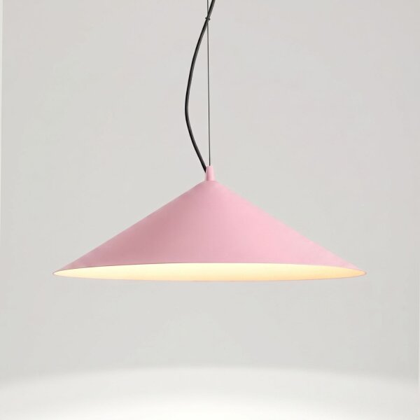 LED Hängelampe TRIAC dimmbar Pink 4000K Ø50 cm rund