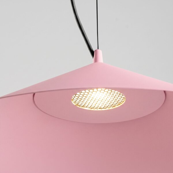 LED Hängelampe TRIAC dimmbar Pink 4000K Ø50 cm rund