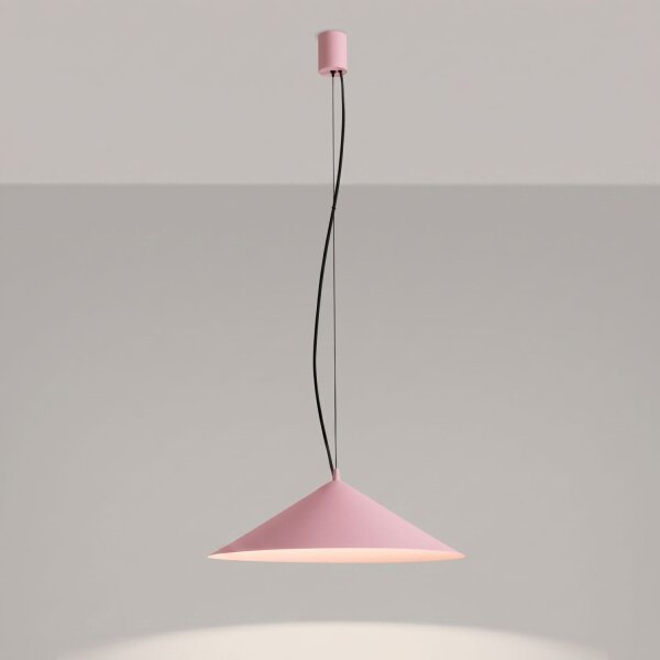 LED Hängelampe TRIAC dimmbar Pink 4000K Ø50 cm rund