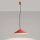 LED Pendelleuchte TRIAC dimmbar Rot 4000K Ø50 cm rund