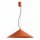 LED Pendelleuchte TRIAC dimmbar Ockerrot 3000K Ø50 cm
