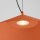 LED Pendelleuchte TRIAC dimmbar Ockerrot 3000K Ø50 cm