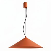 LED H&auml;ngelampe TRIAC dimmbar Ockerrot 4000K rund &Oslash;50 cm