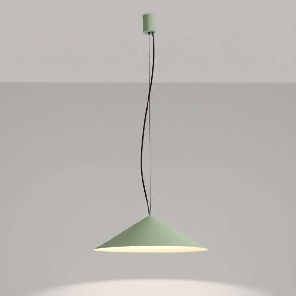 LED Pendelleuchte TRIAC dimmbar Salbei 4000K Ø50 cm