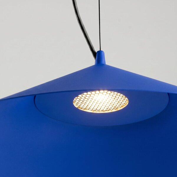 LED Pendelleuchte TRIAC dimmbar Stahl 4000K Ø50 cm rund