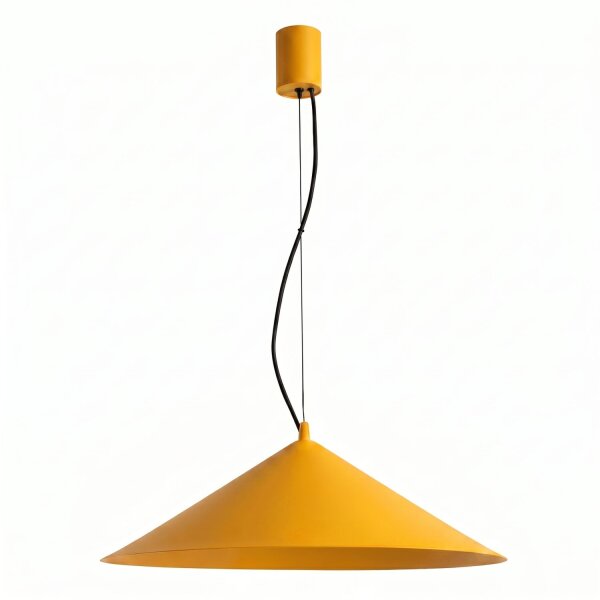 LED Pendelleuchte TRIAC dimmbar Gelb 4000K Ø50 cm rund