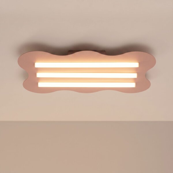 Deckenlampe Mokka S14d 3-flammig L:66 cm dekorativ