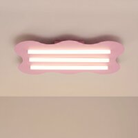 Deckenleuchte Pink S14d 3-flammig L:66 cm dekorativ