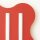 Deckenlampe Rot Modern S14d 3-flammig L:66 cm dekorativ