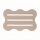 Deckenlampe Taupe S14d 3-flammig L:66 cm dekorativ