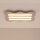 Deckenlampe Taupe S14d 3-flammig L:66 cm dekorativ