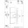 Wandlampe Modern Stahl Schwarz S14d H:66 cm dekorativ