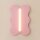 Wandlampe Stahl Pink S14d H:66 cm Modern dekorativ