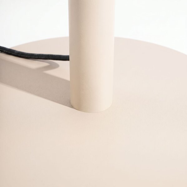 LED Stehleuchte dimmbar Beige 3000K H:150 cm Ø3,5 cm