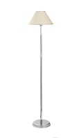 Stehlampe SELUSSA Weiß Chrom 165cm Wohnzimmer
