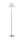 Lampadaire SELUSSA Blanc Chrome 165cm Salon