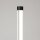 LED Stehlampe dimmbar Schwarz 4000K H:150 cm Ø3,5 cm
