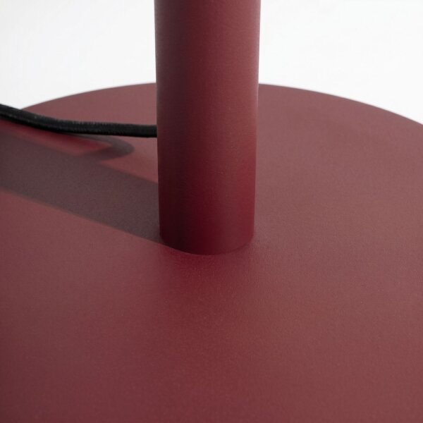 LED Stehleuchte dimmbar Burgund 3000K Ø3,5 cm H:150 cm