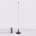 LED Stehleuchte dimmbar Burgund 3000K Ø3,5 cm H:150 cm
