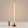 LED Stehleuchte dimmbar Burgund 3000K Ø3,5 cm H:150 cm