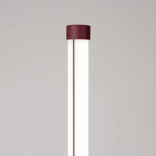 LED Stehlampe dimmbar Burgund 4000K H:150 cm Ø3,5 cm
