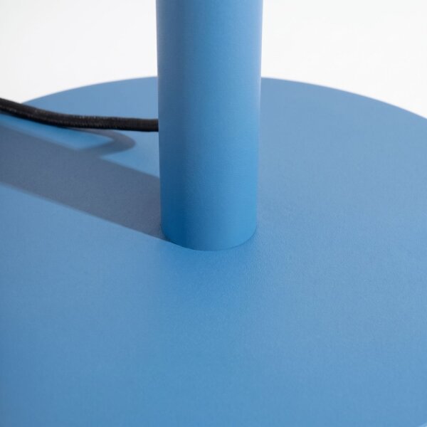LED Stehlampe dimmbar Hellblau 3000K H:150 cm Ø3,5 cm