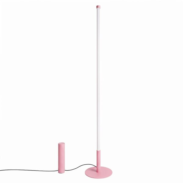LED Stehlampe dimmbar Pink 3000K H:150 cm Ø3,5 cm