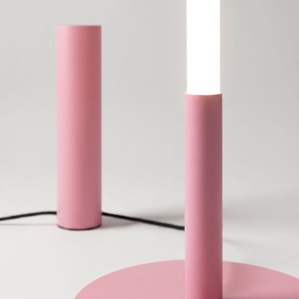 LED Stehleuchte dimmbar Push-DIM Pink 4000K 150 cm