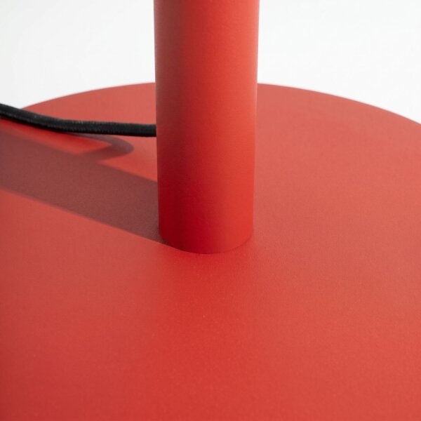 LED Stehleuchte dimmbar Push-DIM Rot 3000K 150 cm