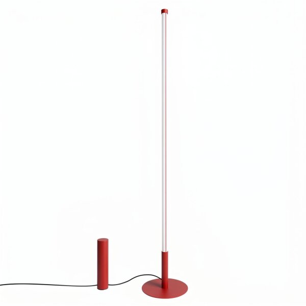LED Stehlampe dimmbar Push-DIM Rot 4000K 150 cm Modern