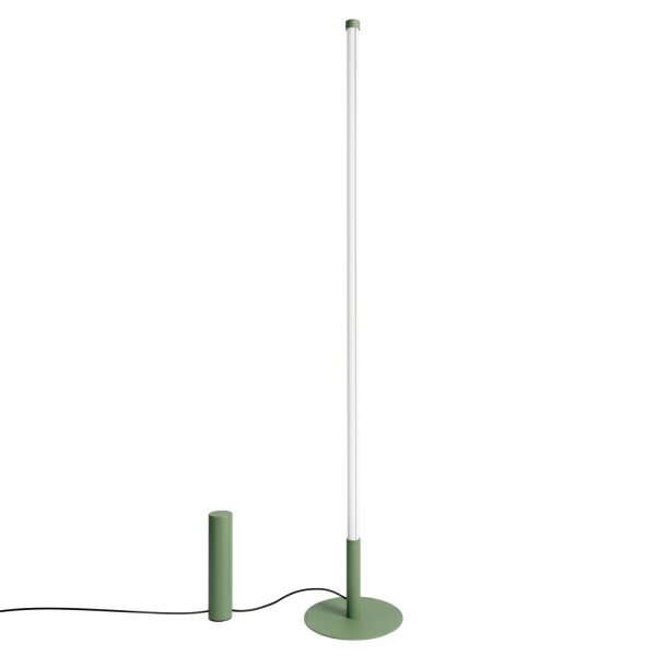 LED Stehleuchte dimmbar Salbei 3000K H:150 cm Ø3,5 cm