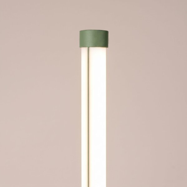 LED Stehleuchte dimmbar Salbei 3000K H:150 cm Ø3,5 cm