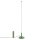 LED Stehleuchte dimmbar Salbei 3000K H:150 cm Ø3,5 cm