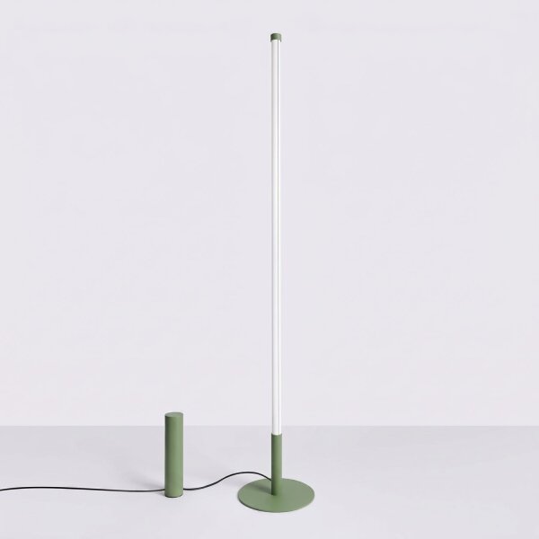 LED Stehlampe dimmbar Salbei 4000K Ø3,5 cm H:150 cm