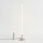 LED Stehlampe dimmbar Taupe 3000K Ø3,5 cm rund H:150 cm