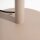 LED Stehlampe dimmbar Taupe 3000K Ø3,5 cm rund H:150 cm