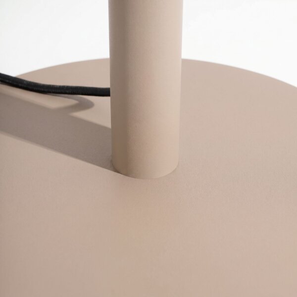 LED Stehleuchte dimmbar Taupe 4000K Ø3,5 cm H:150 cm