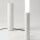 LED Stehlampe dimmbar Weiß Stahl 3000K H:150 cm Ø3,5 cm