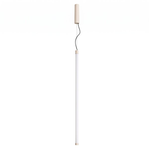 LED Hängelampe dimmbar Push-DIM Stahl Beige 3000K Ø3 cm