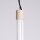 LED Hängelampe dimmbar Push-DIM Stahl Beige 3000K Ø3 cm