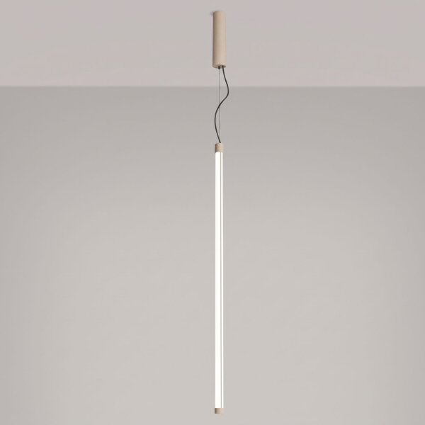LED Pendelleuchte dimmbar Push-DIM Beige 4000K Ø3 cm