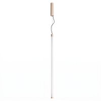 LED Pendelleuchte dimmbar Push-DIM Beige 4000K &Oslash;3 cm