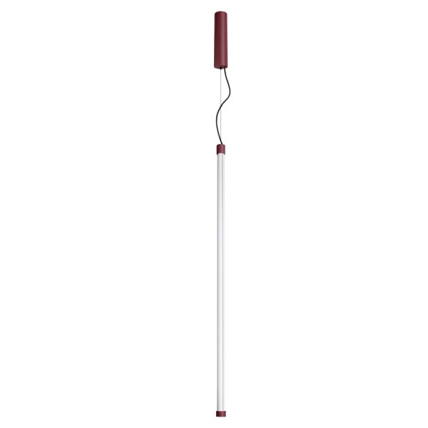 LED Pendelleuchte dimmbar Push-DIM Burgund 3000K Ø3 cm